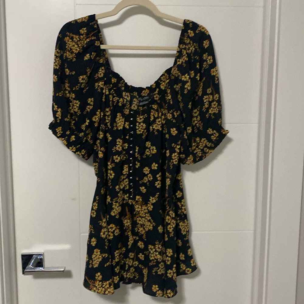 City chic corset front off shoulder blouse